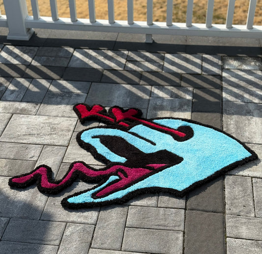Dolphin Hearts Rug