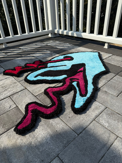 Dolphin Hearts Rug